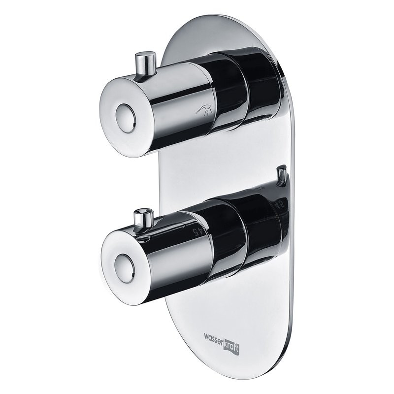 Термостатический смеситель встраиваемый Wasserkraft Berkel 4833 С ВНУТРЕННЕЙ ЧАСТЬЮ