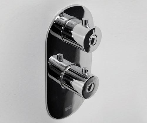 Термостатический смеситель встраиваемый Wasserkraft Berkel 4833 С ВНУТРЕННЕЙ ЧАСТЬЮ