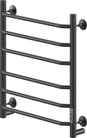 Полотенцесушитель электрический Ника Way 3 60/50, матовый черный RAL9005