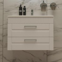 Тумба с раковиной Sanvit Турин 2 70, белая