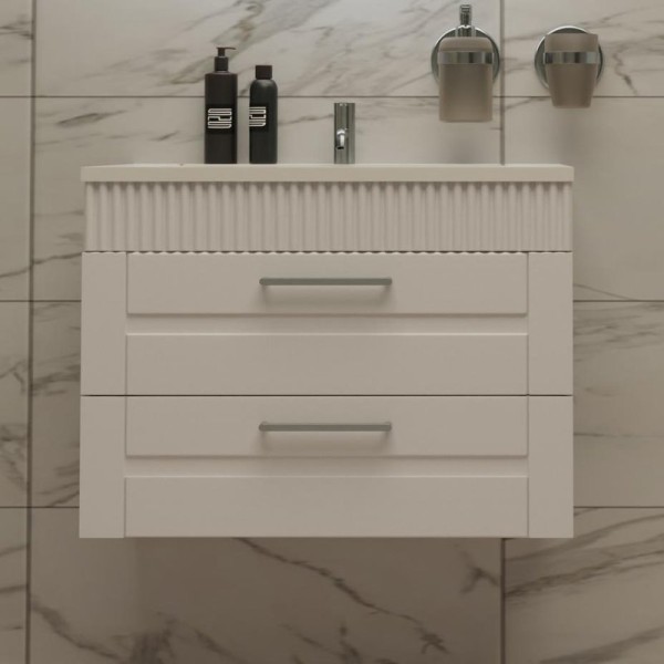 Тумба с раковиной Sanvit Турин 2 70, белая