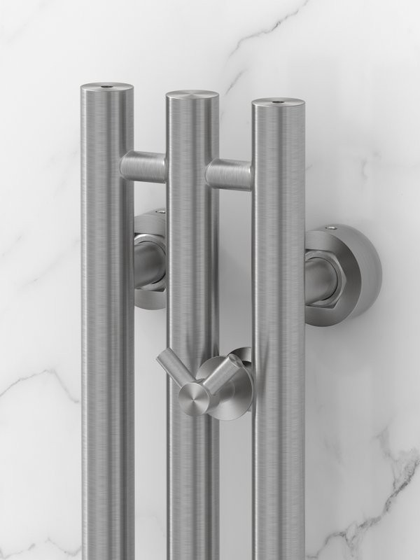 Полотенцесушитель водяной Сунержа Терция Pro 071-0444-1510 150x15 см, сатин, I-образный