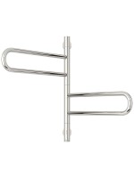 Полотенцесушитель электрический Сунержа Парео 4.0 00-0823-0567 55x50 см, скрытое подключение, глянцевый хром, E-образный