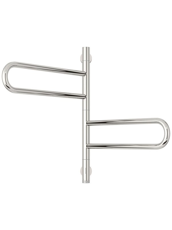 Полотенцесушитель электрический Сунержа Парео 4.0 00-0823-0567 55x50 см, скрытое подключение, глянцевый хром, E-образный