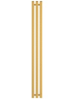 Полотенцесушитель электрический Сунержа Вердикт 4.0 051-0851-1210 120x15 см, подключение справа, скрытое подключение справа, состаренная латунь, I-образный