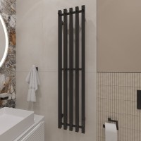 Полотенцесушитель электрический EWRIKA Пенелопа P5 120 черный