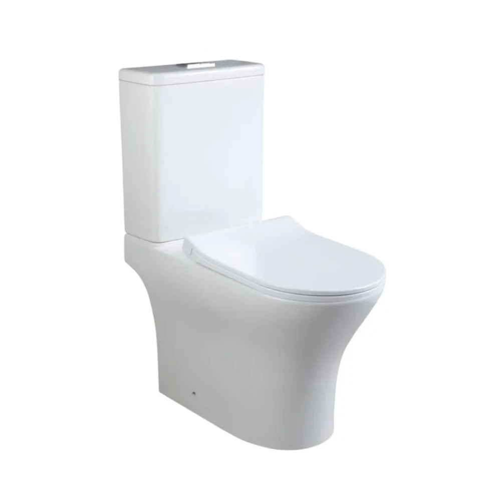 Унитаз-компакт напольный SantiLine SL-5044 белый