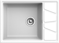 Мойка кухонная GranFest Vertex GF-V-680L иней