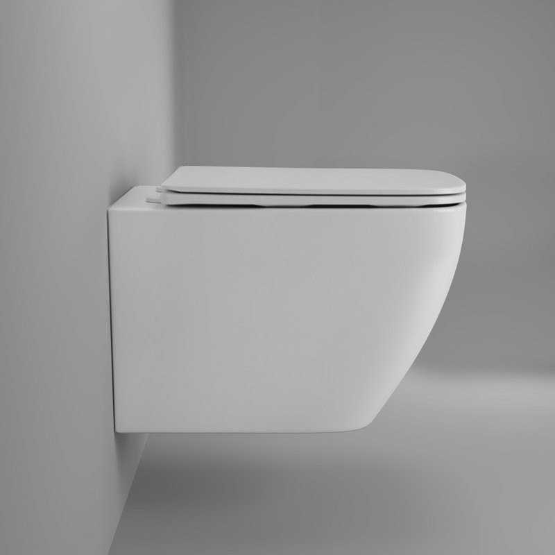 Унитаз подвесной Grossman Thin Rim GR-5603S глянцевый белый