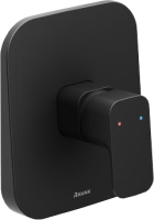 Встраиваемый смеситель для душа и ванны Ravak 10° Free X070159 черный матовый