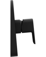 Встраиваемый смеситель для душа и ванны Ravak 10° Free X070159 черный матовый