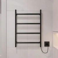 Полотенцесушитель электрический EWRIKA Гера 40x60, черный