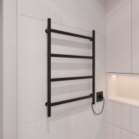 Полотенцесушитель электрический EWRIKA Гера 40x60, черный