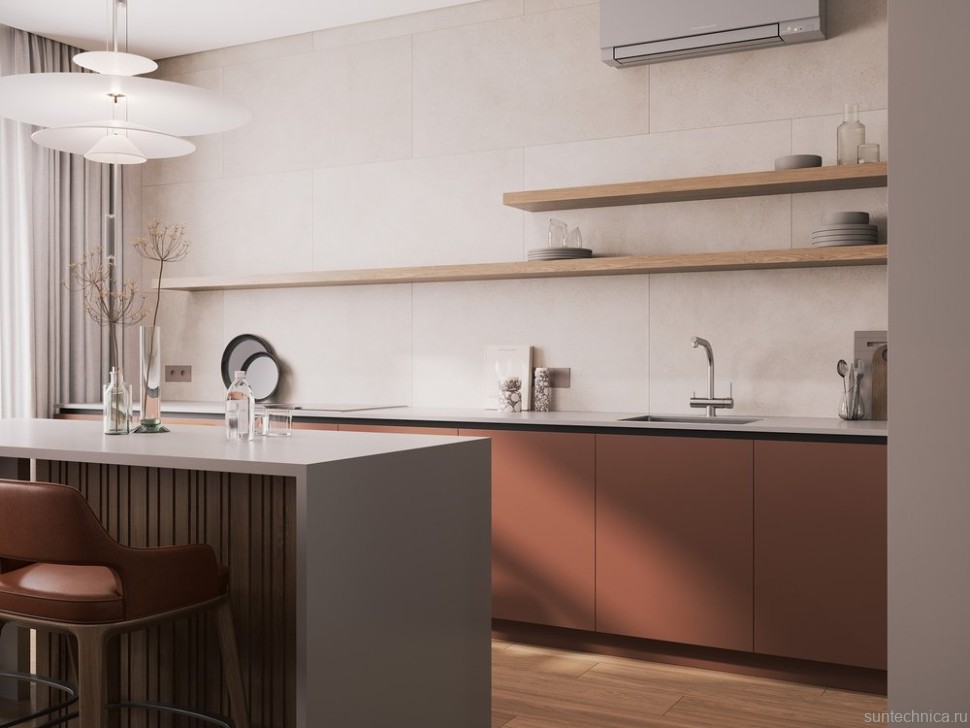 Смеситель для кухни Cersanit Crea 64840 хром