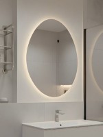 Зеркало Art&Max Como 70x100 с подсветкой