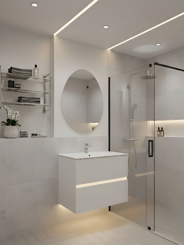 Зеркало Art&Max Como 70x100 с подсветкой