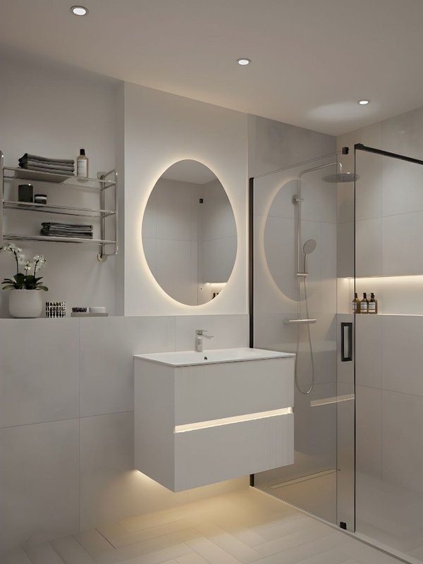 Зеркало Art&Max Como 70x100 с подсветкой