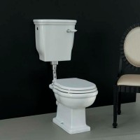 Унитаз ArtCeram Hermitage Zaino MF с микролифтом, фурнитура хром