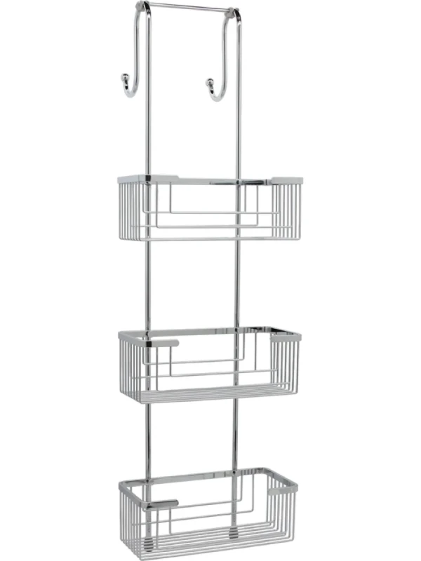 Полка Wasserkraft K-71133 3-ярусная, хром