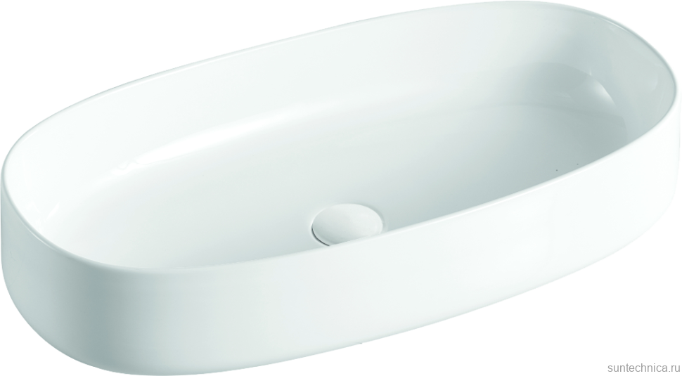 Мебель для ванной комнаты Orange Line 100 подвесная, 2 ящика, матовая черная с раковиной B07-675W