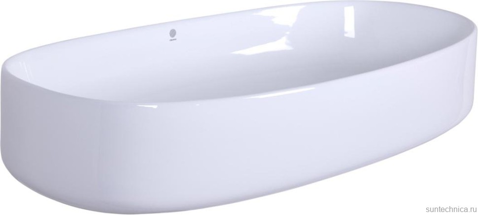 Мебель для ванной комнаты Orange Line 100 подвесная, 2 ящика, матовая черная с раковиной B07-675W