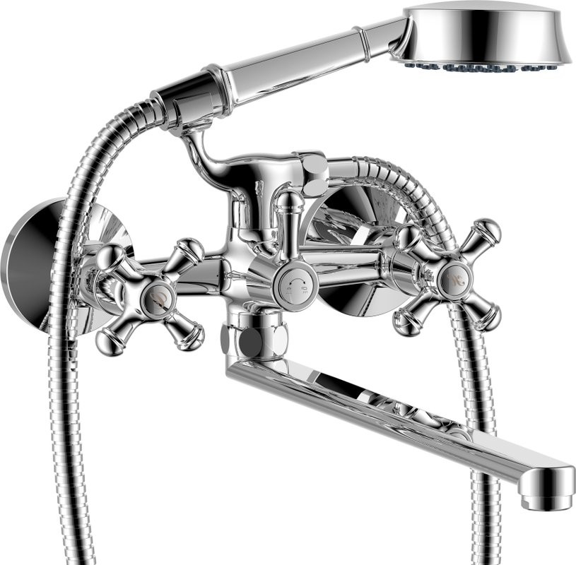 Смеситель с длинным изливом для ванны Damixa RedBlu Retro 239500000