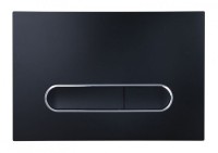 Комплект 3 в 1 Унитаз подвесной Esbano Azalea ESUPAZALGM + Инсталляция Fram + Кнопка ESINOVL17MB цвет матовый черный