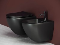 Унитаз подвесной Ceramicanova Metropol CN4002MB безободковый