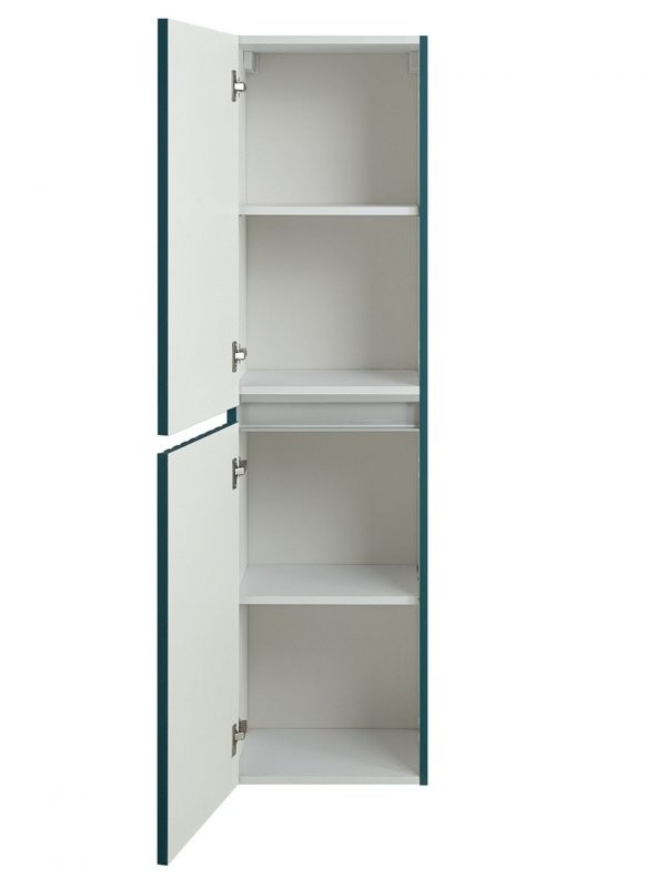 Шкаф-пенал для ванной Art&Max Elegant 150 аквамарин