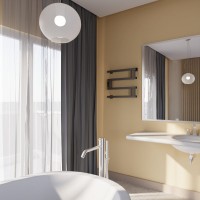 Полотенцесушитель электрический Altasan МонакоПроф 40х50 графит