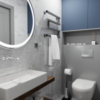 Полотенцесушитель электрический Altasan МонакоПроф 40х50 графит