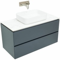 Тумба под раковину Allen Brau Infinity 100 подвесная, антрацит матовый