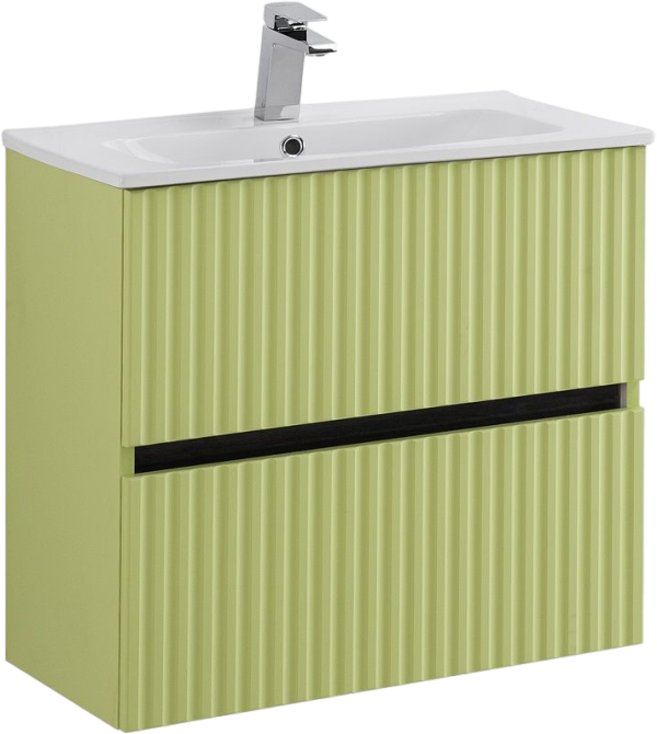 Тумба с раковиной Art&Max Torino 60 подвесная, мята