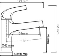 Смеситель для раковины Wasserkraft Sauer 7103
