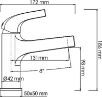 Смеситель для раковины Wasserkraft Sauer 7103 Смеситель для раковины Wasserkraft Sauer 7103