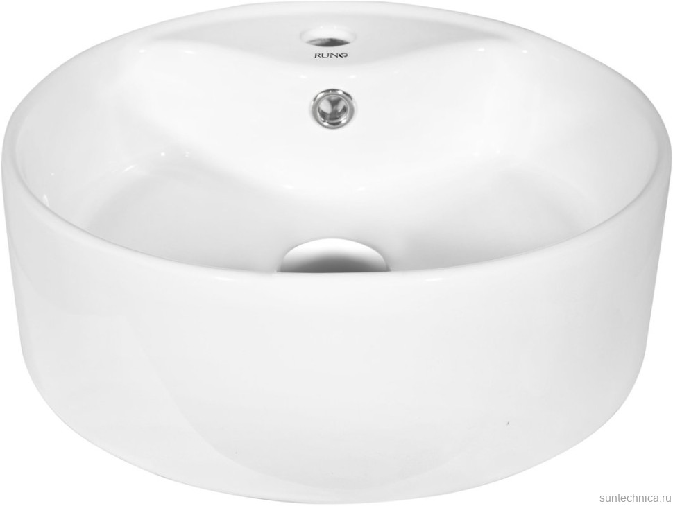 Тумба с раковиной Runo Мальта 70 подвесная, дуб, серая, раковина Sole 40