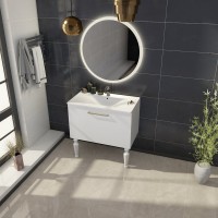 Тумба с раковиной Sanvit Эмми 80 белая