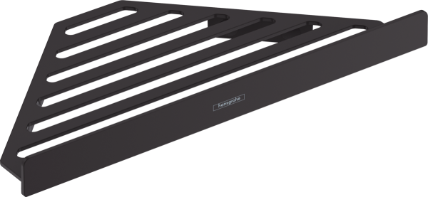 Полка Hansgrohe AddStoris 41741670 угловая, матовый черный