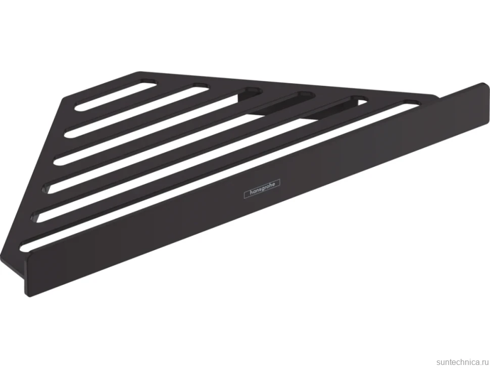 Полка Hansgrohe AddStoris 41741670 угловая, матовый черный