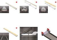 Душевой трап (лоток) Berges C1 Norma 095137 60 см, черный