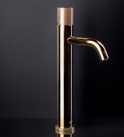 Смеситель для раковины Boheme Stick 122-GG.2 gold touch gold