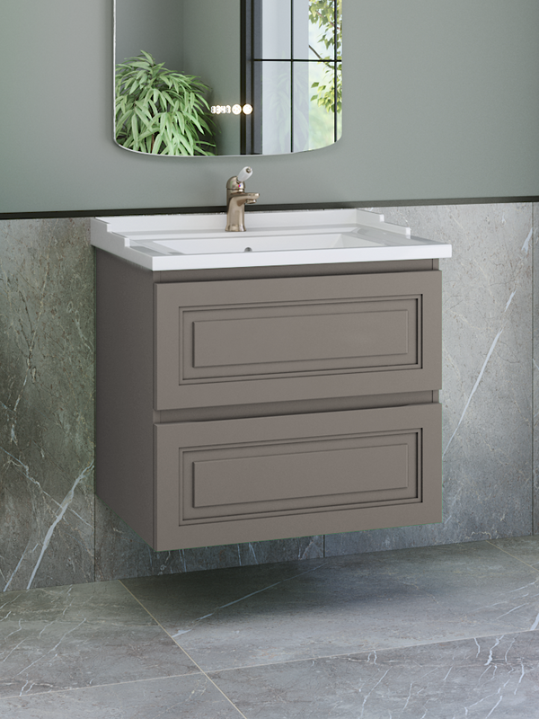 Тумба с раковиной Caprigo Wales 70 айрон