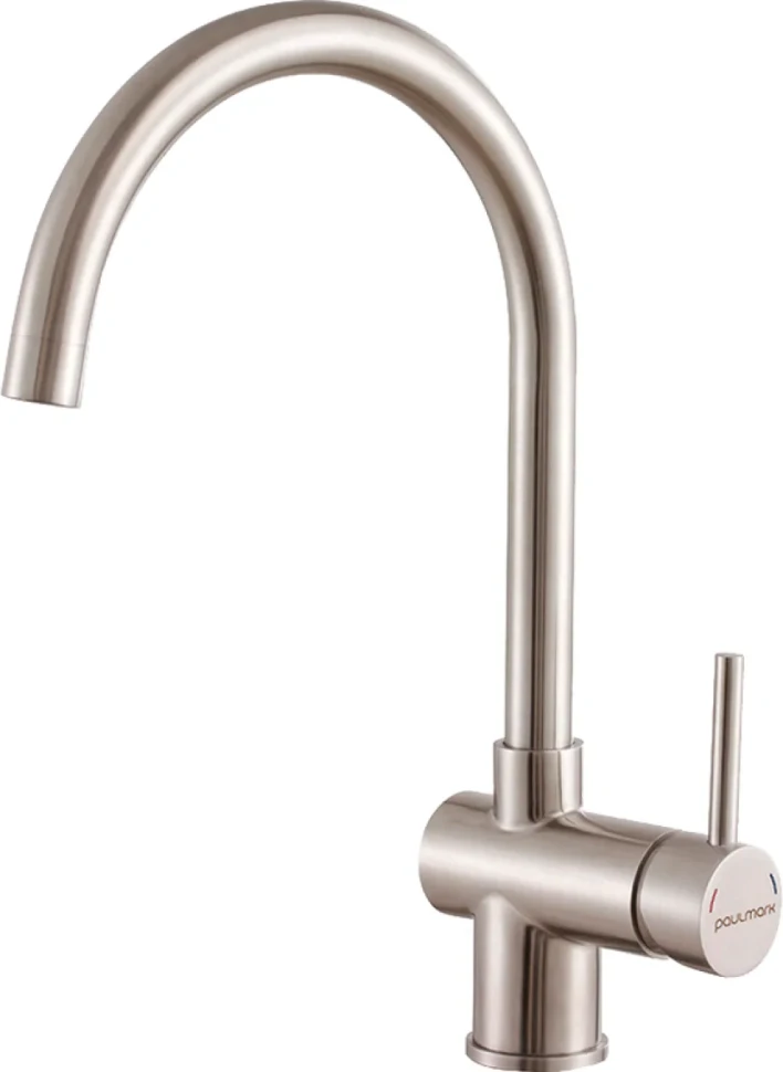 Смеситель для кухни Paulmark Bend Be212066-SS