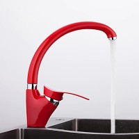 Смеситель для кухни Frap H01 F4101-13 красный