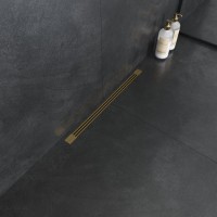 Душевой трап (лоток) Boheme Infinity 60 см, матовое золото