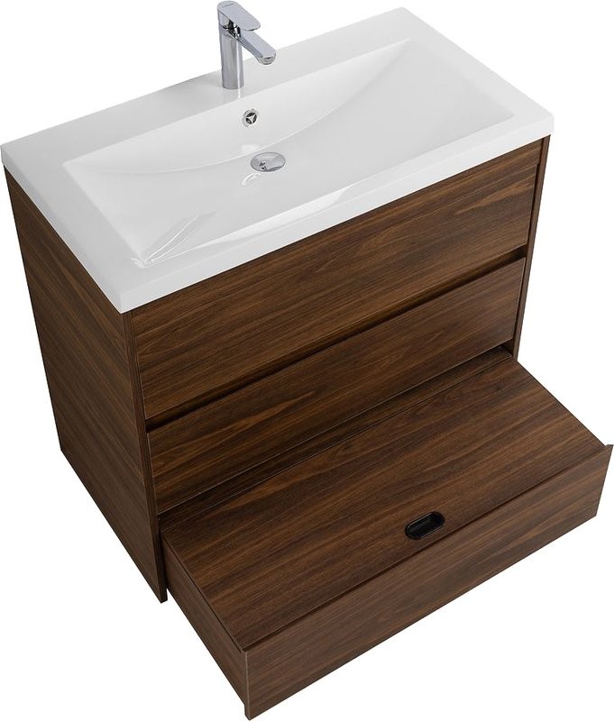 Тумба под раковину Art&Max Family-M 90 напольная, bourbon oak