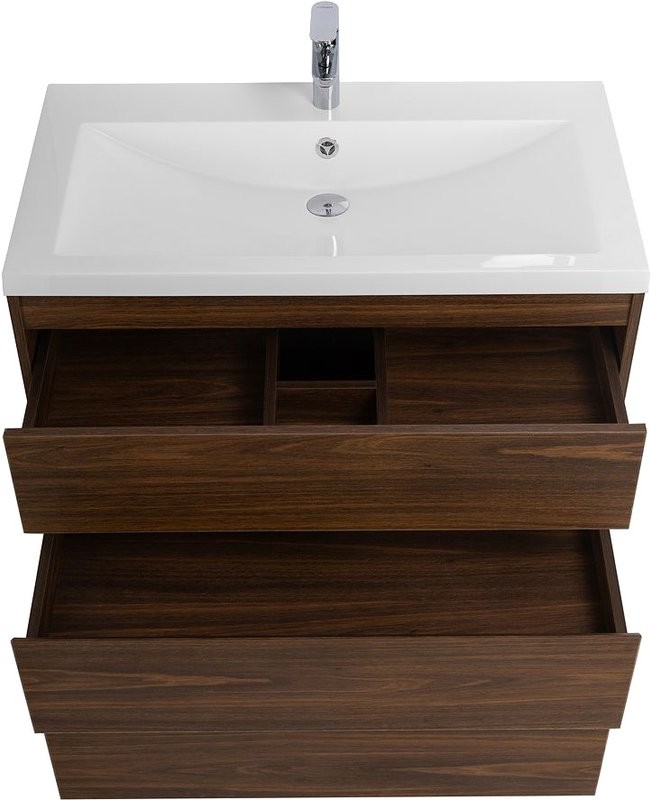 Тумба под раковину Art&Max Family-M 90 напольная, bourbon oak