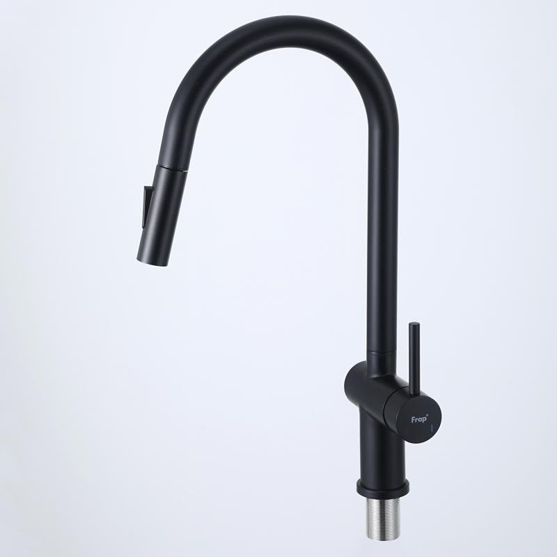 Смеситель для кухни Frap H807 F60807-6 черный