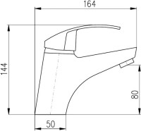 Смеситель для раковины Rav Slezak Mississippi MS027.5 Смеситель для раковины Rav Slezak Mississippi MS027.5