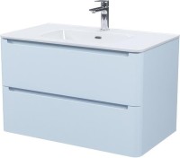 Мебель для ванной комнаты IDDIS Edifice 80 подвесная, голубая